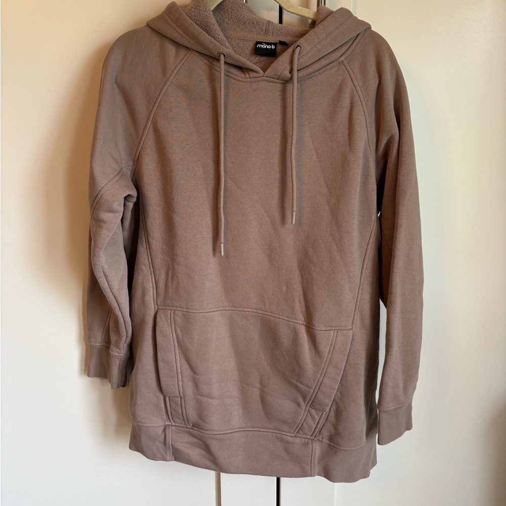 Mono B boutique Warm Beige Hoodie sweatshirt